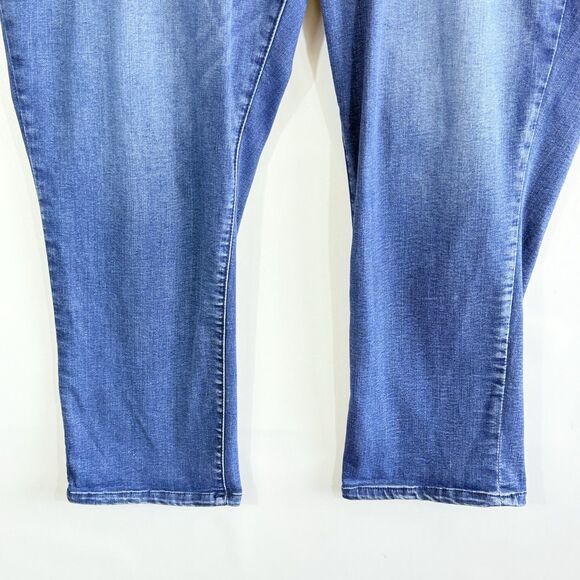 Democracy Womens 22 Skinny Distressed Holes "Ab'solution Slimming Stretch Jeans - Picture 4 of 8